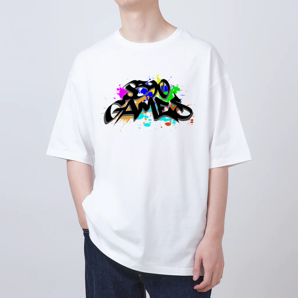 【公式】8390GAMESの8390GAMES(白) オーバーサイズTシャツ