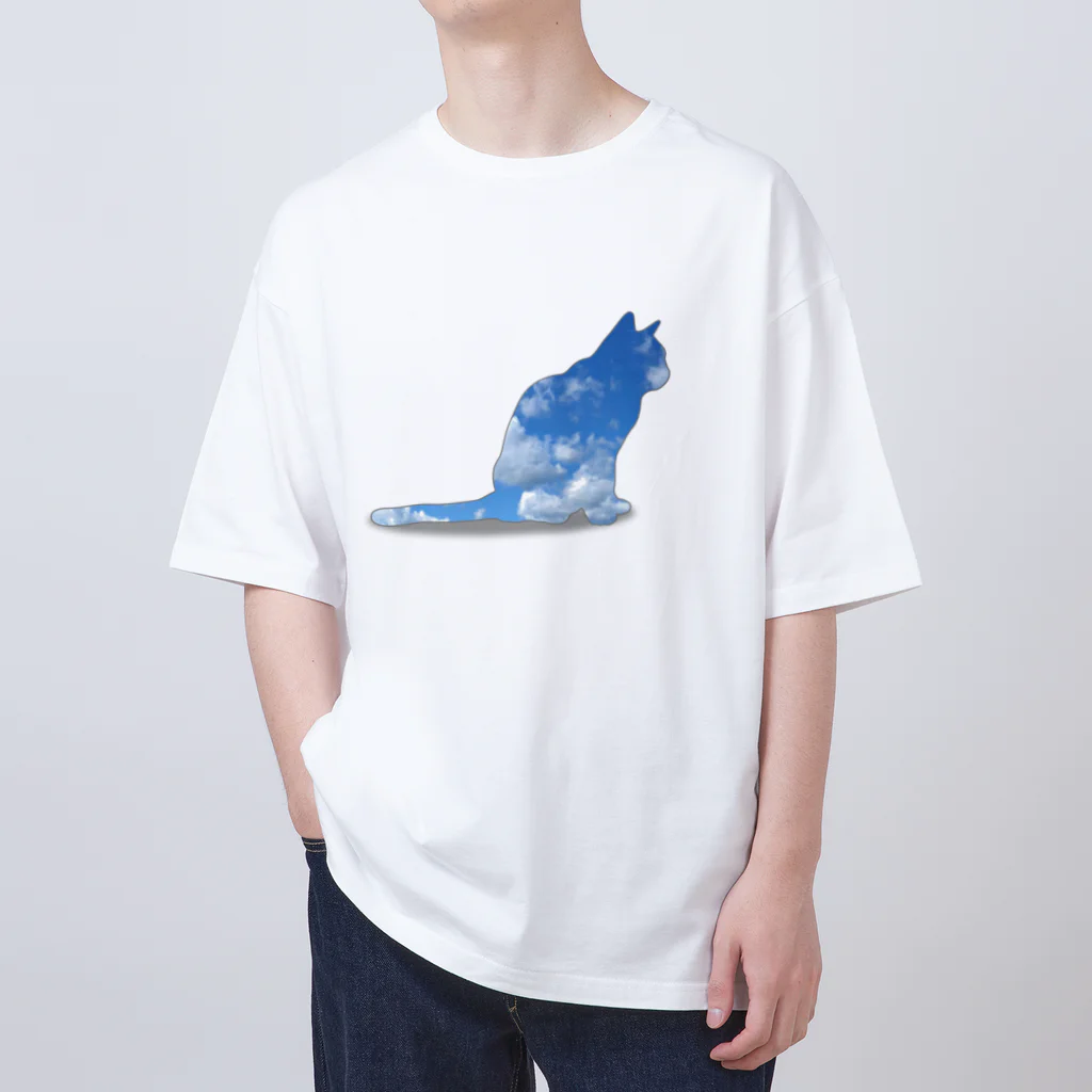 Matcha NekoのSora Sukeru Neko Oversized T-Shirt