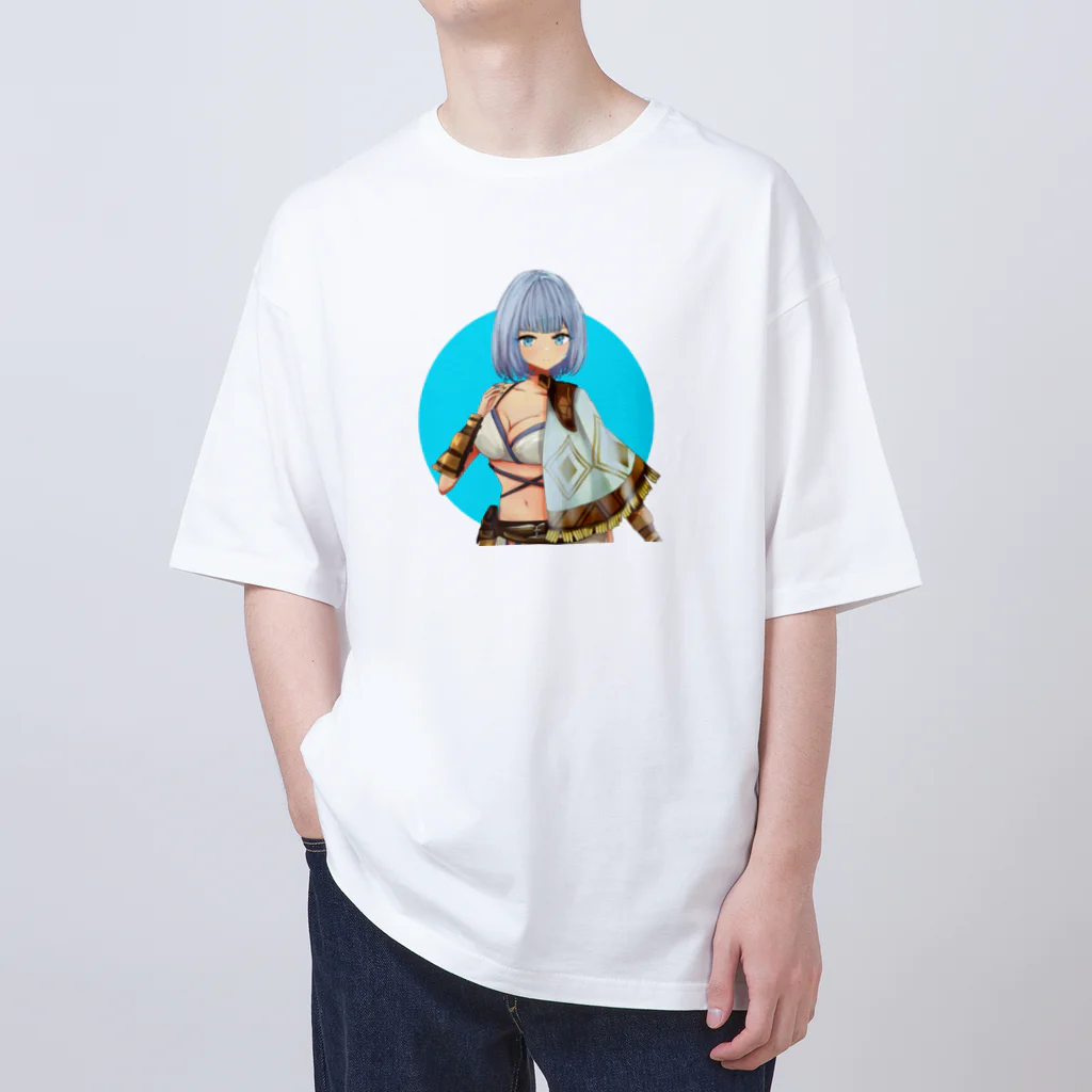 chicodeza by suzuriのファンタジーな女の子 オーバーサイズTシャツ
