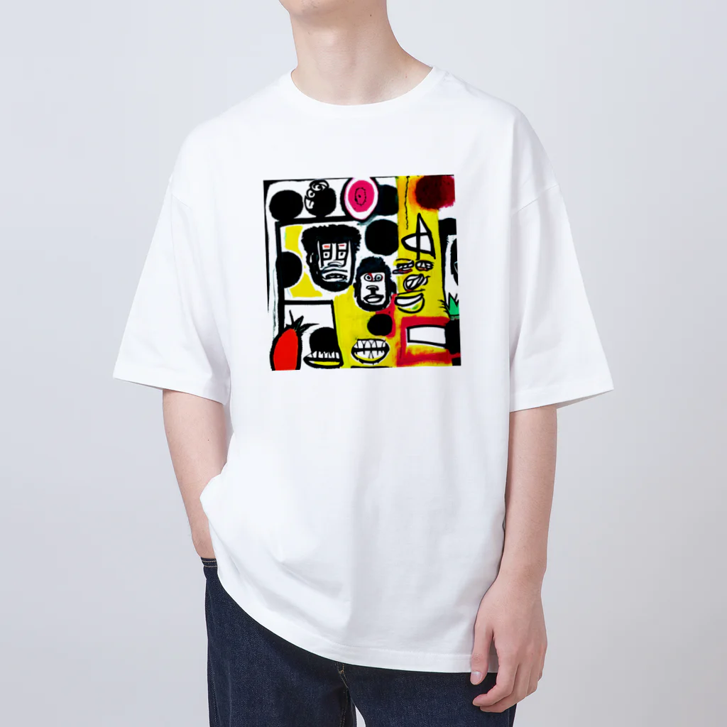 Alacarteのアートな人とフルーツ♪ Oversized T-Shirt