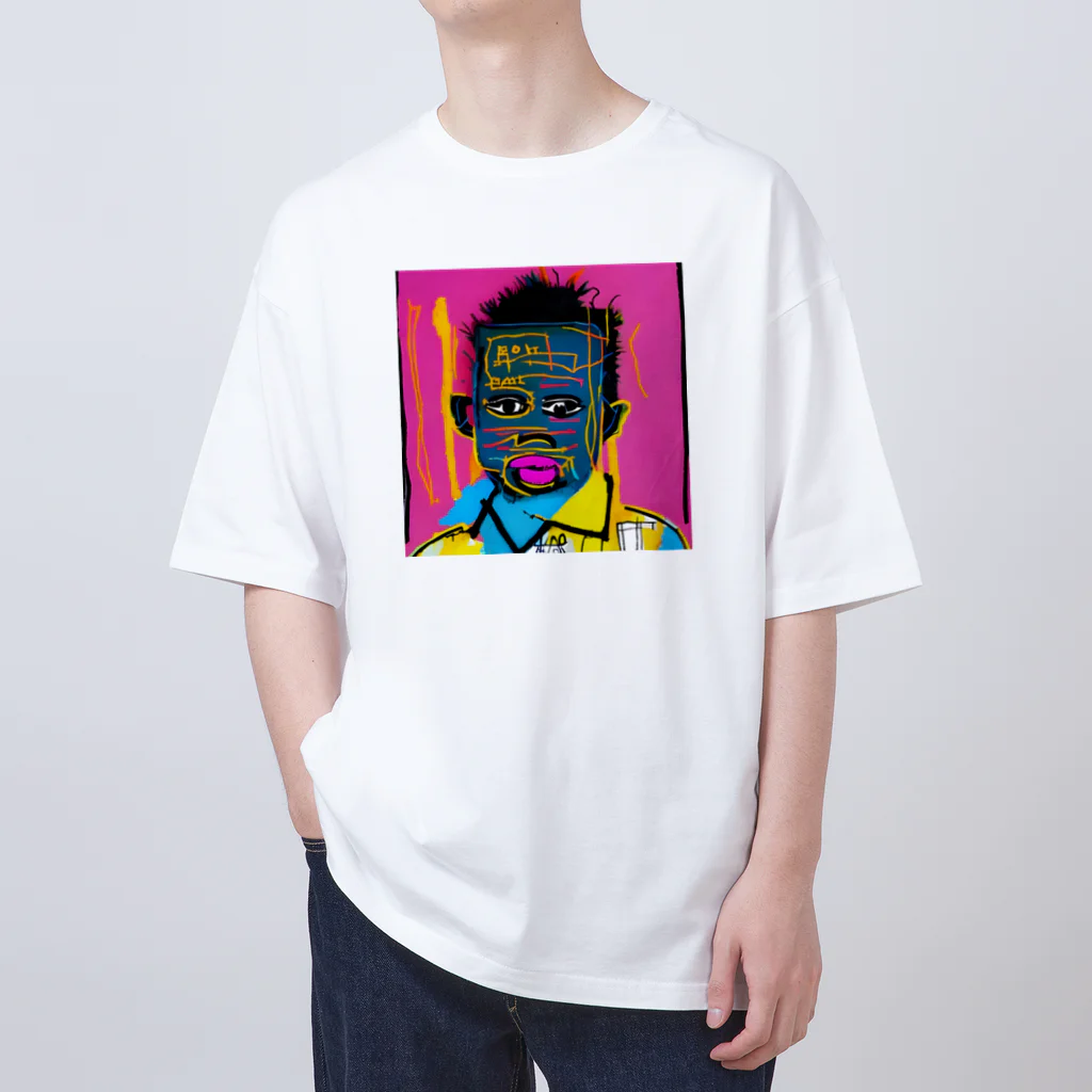 Alacarteのアートな子ども オーバーサイズTシャツ