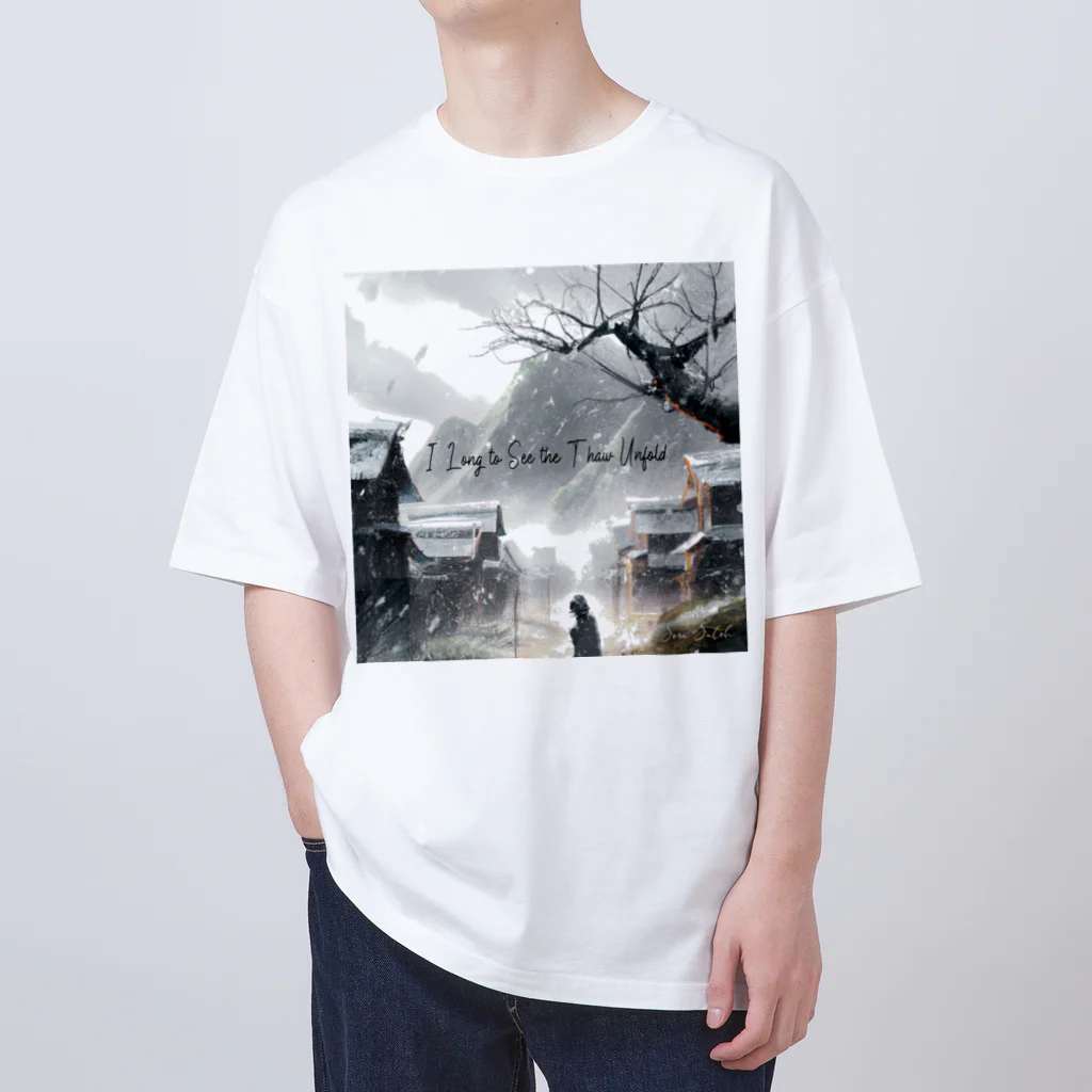 SoraSatohのI Long to See the Thaw Unfold - Sora Satoh オーバーサイズTシャツ