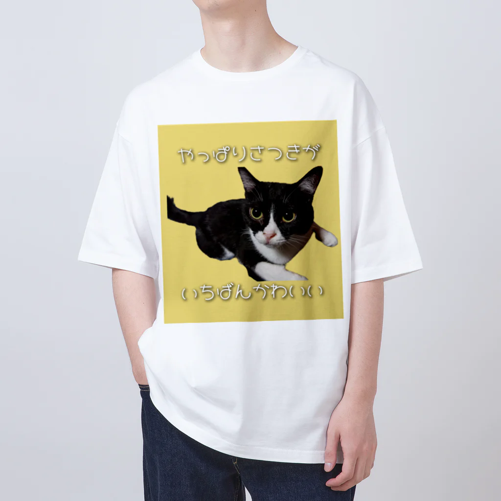 いわたみーと😿現在お昼寝中のやっぱりさつきがいちばんかわいい オーバーサイズTシャツ