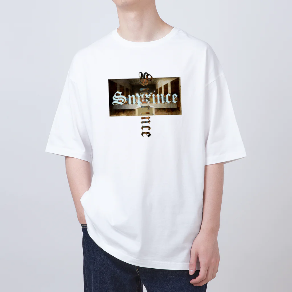 王子のアパレル SnprinceのSnprince 最後の晩餐logo オーバーサイズTシャツ