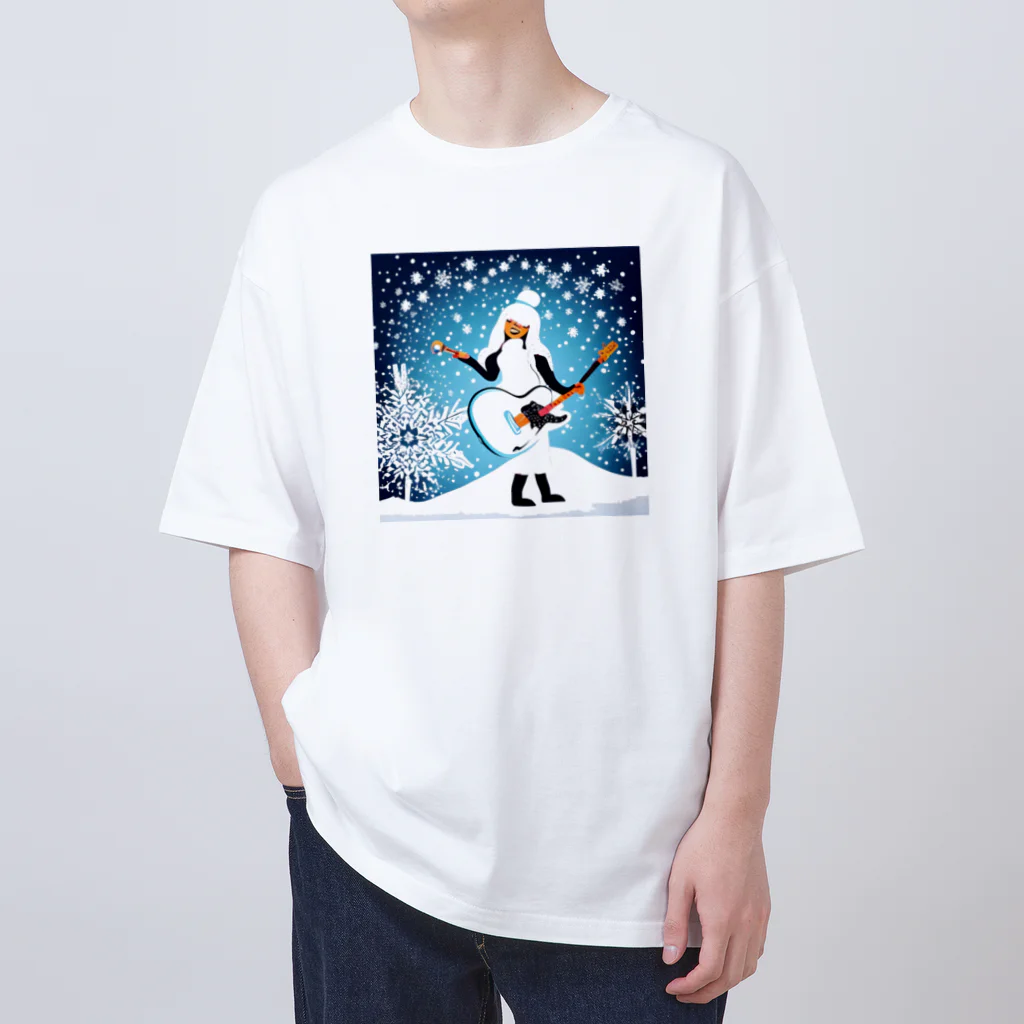 Alacarteのロックな雪女♪ オーバーサイズTシャツ