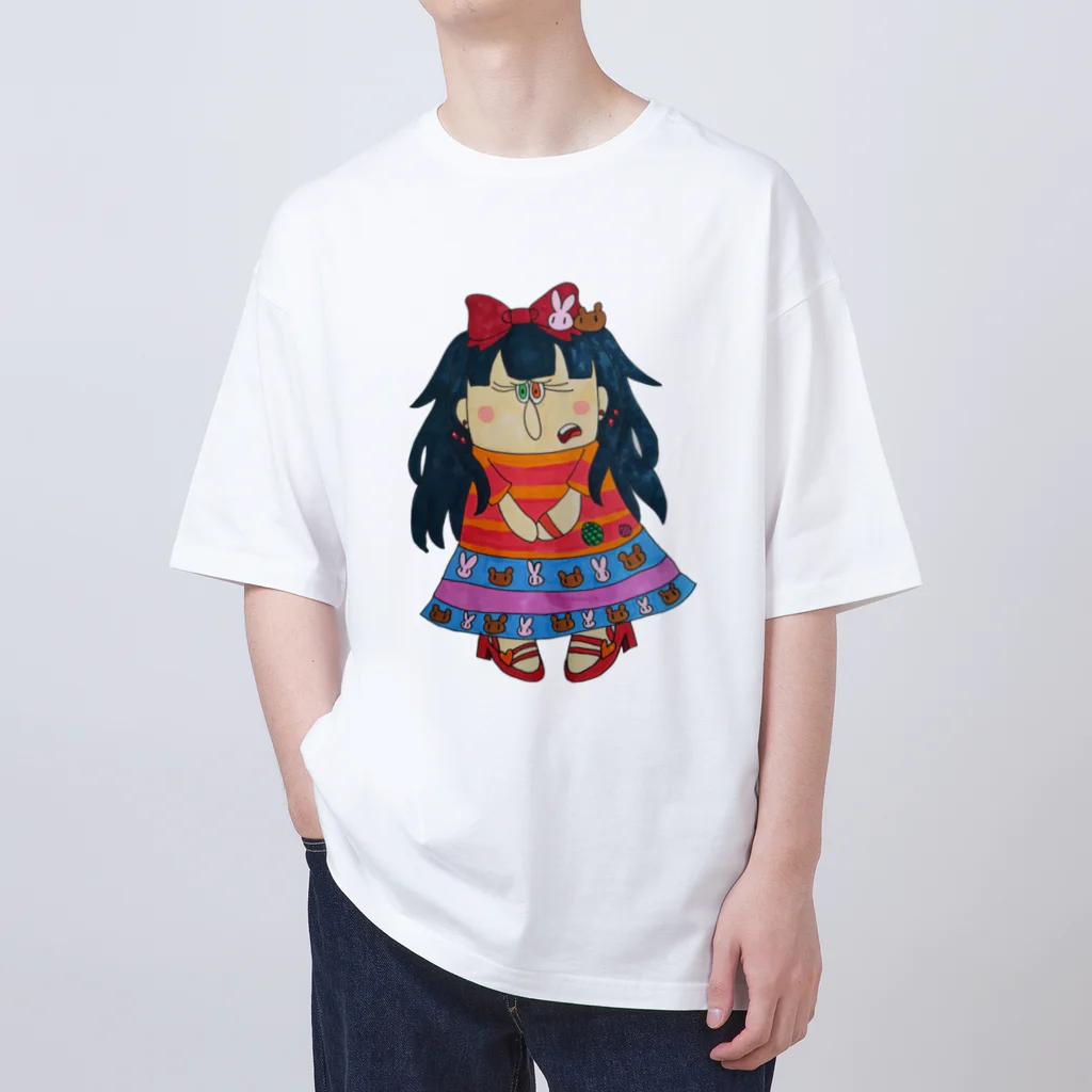 ボンバーショップのオッドちゃん Oversized T-Shirt