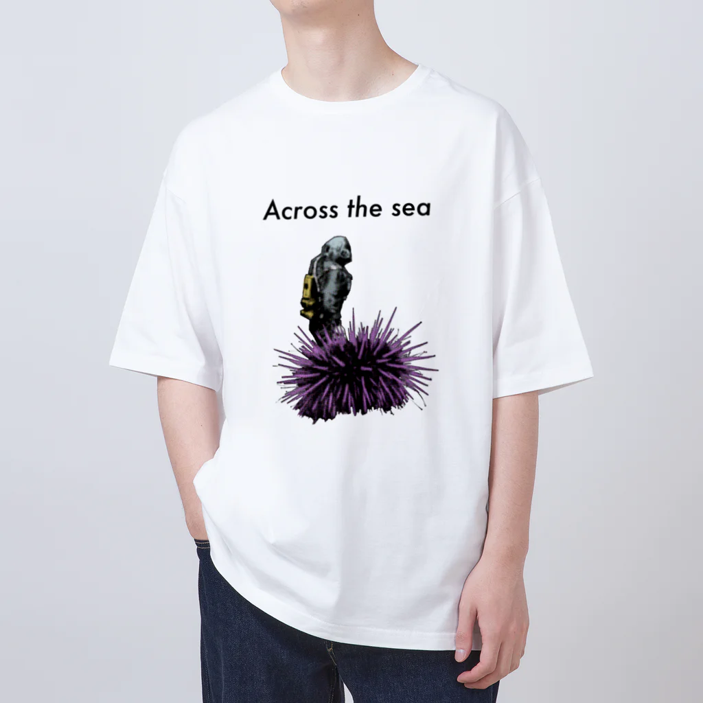 Across the seaのアクロス君(仮) オーバーサイズTシャツ