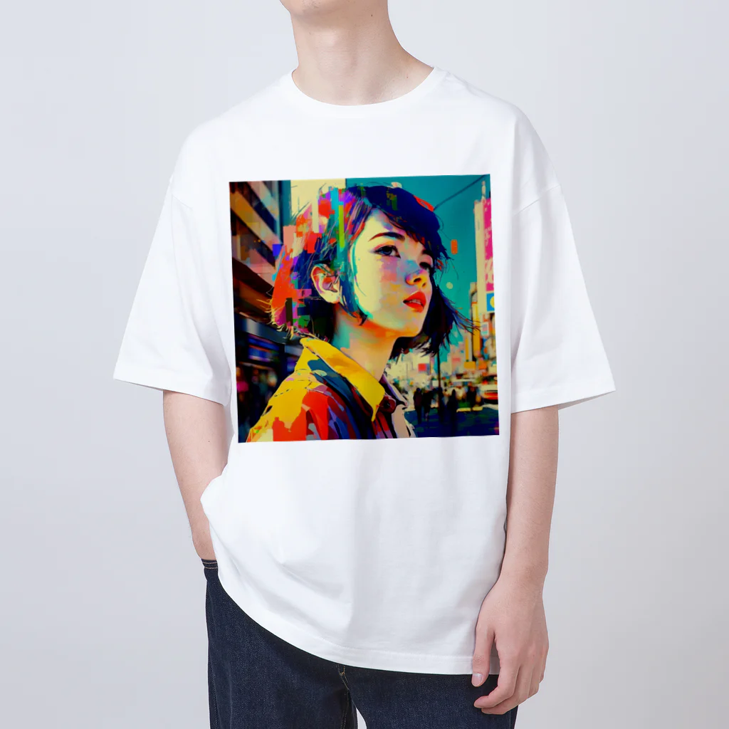 CITY GIRLSのCITY GIRL B オーバーサイズTシャツ