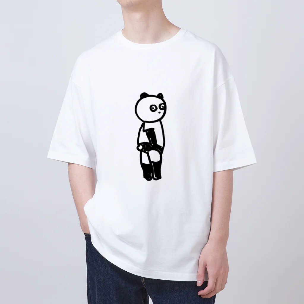 どろん堂のパンダのようでそうでもないパン子ちゃん　01 Oversized T-Shirt