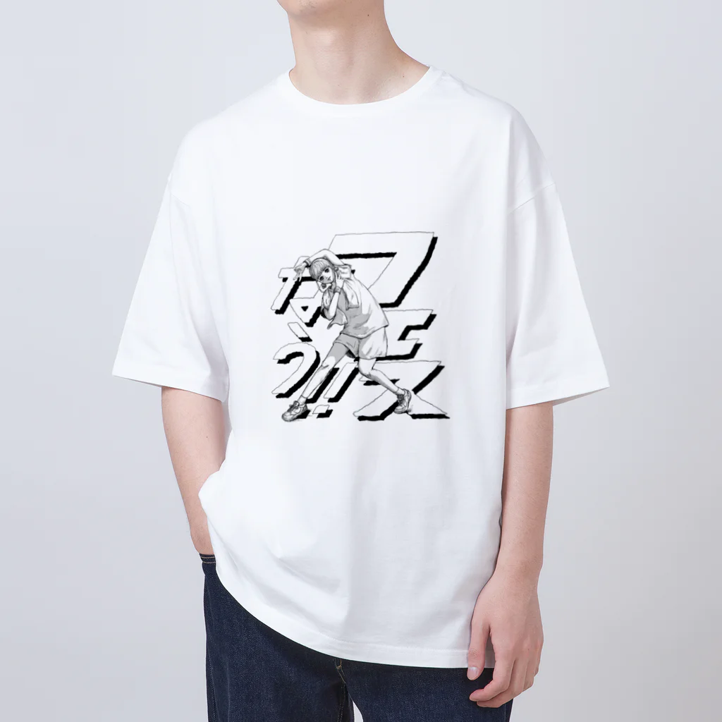 テリヤキチキンワンダーランドの【両面・淡色用】フェスなう!! オーバーサイズTシャツ