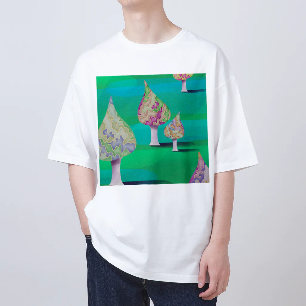 dot waltzのPrism Woodland Oversized T-Shirt