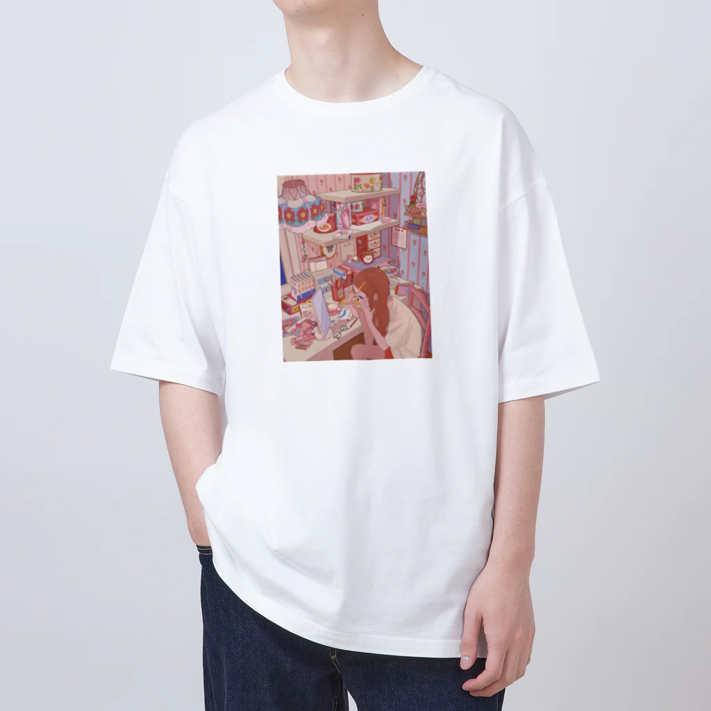 名もなきショップのメイクする可愛いJK Oversized T-Shirt