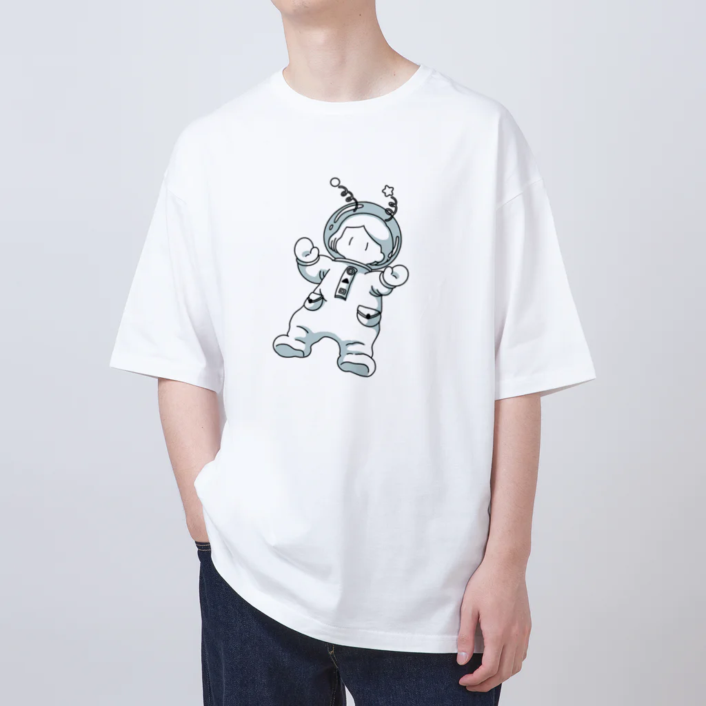 sioの落書きシリーズ（宇宙） オーバーサイズTシャツ