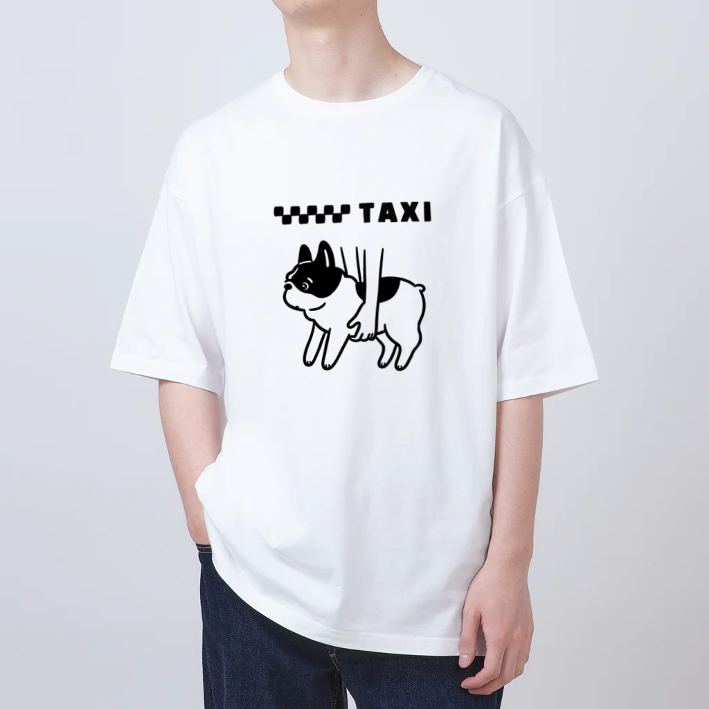 フレブルとパググッズS’IRISERのGOGO TAXI パイド　フレンチブルドッグ Oversized T-Shirt