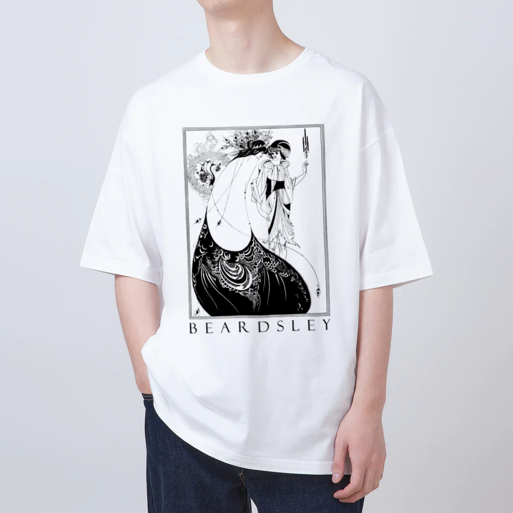 Hungry Freaksのビアズリー「孔雀のスカート」 Oversized T-Shirt