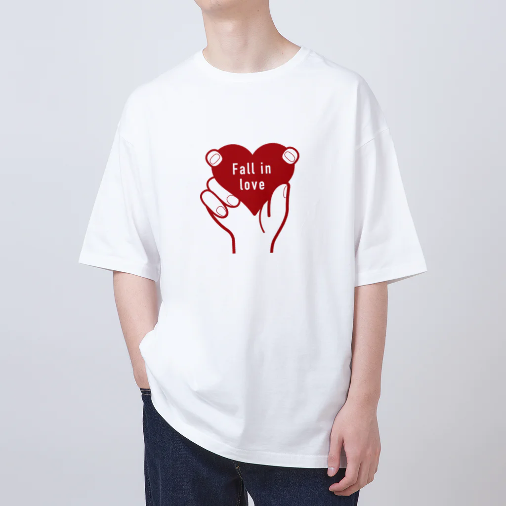 t-shirts-cafeのFall in love オーバーサイズTシャツ