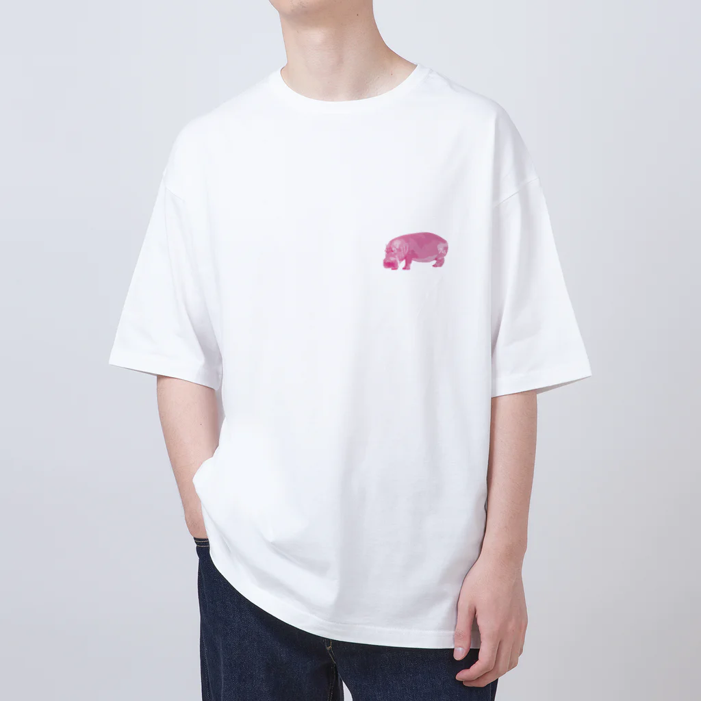 VALUSのMy trend animal カバ Oversized T-Shirt