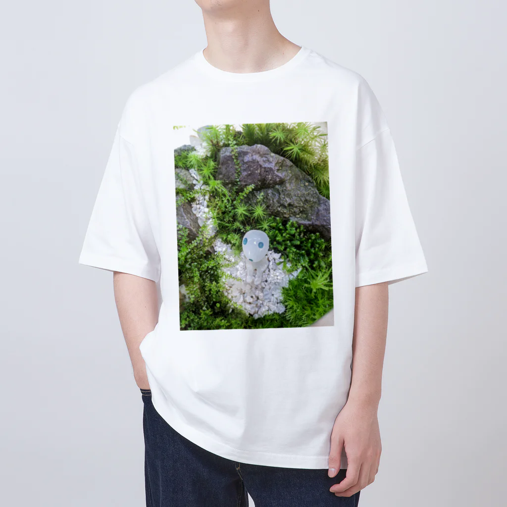 アトリエWindwingの苔テラリウム　雅 Oversized T-Shirt