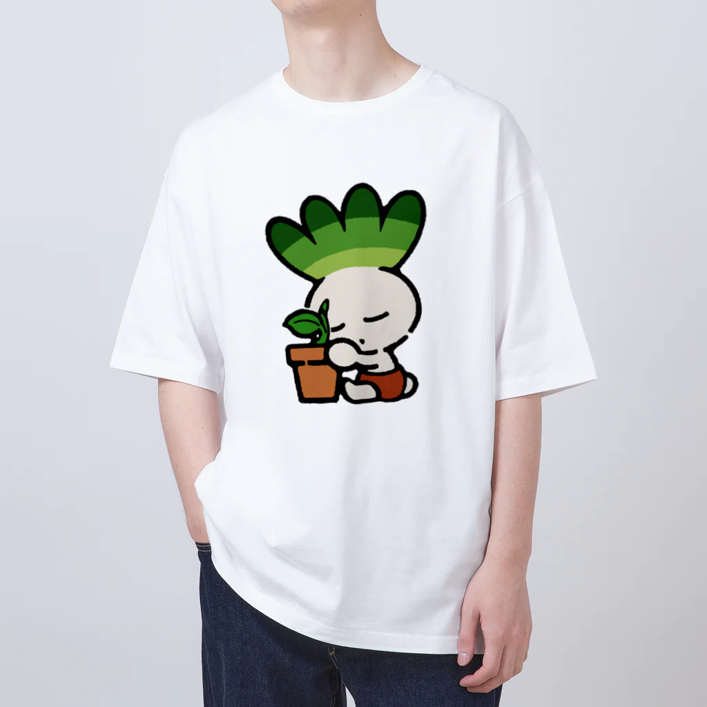 tane tane. のはくさい君 オーバーサイズTシャツ