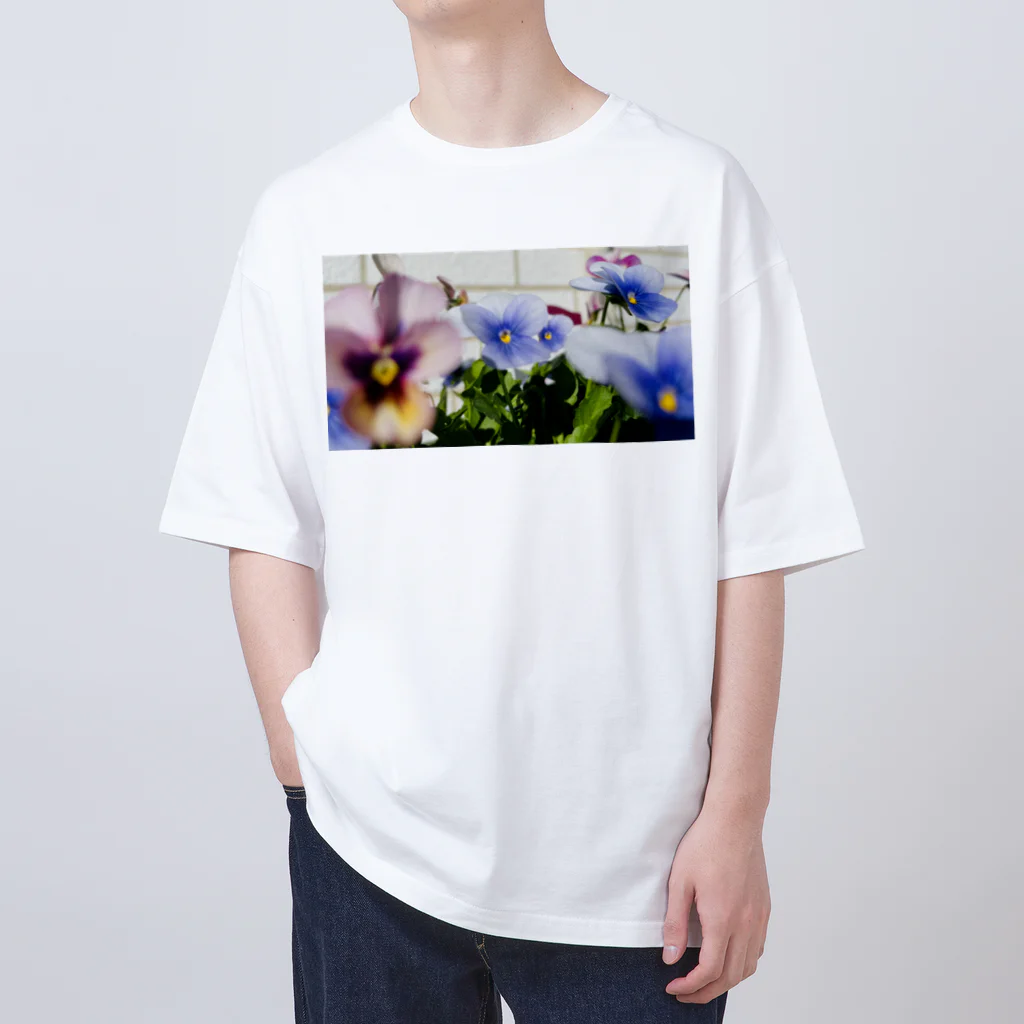 ナオンなおなおのビオラ Oversized T-Shirt