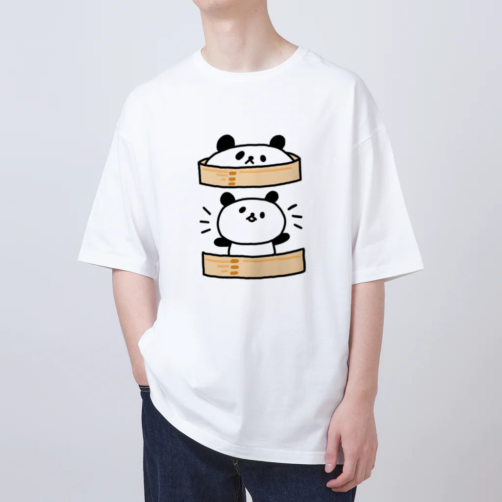 Shoboi-YOSHIDAのしょぼいパンダ（せいろ） Oversized T-Shirt