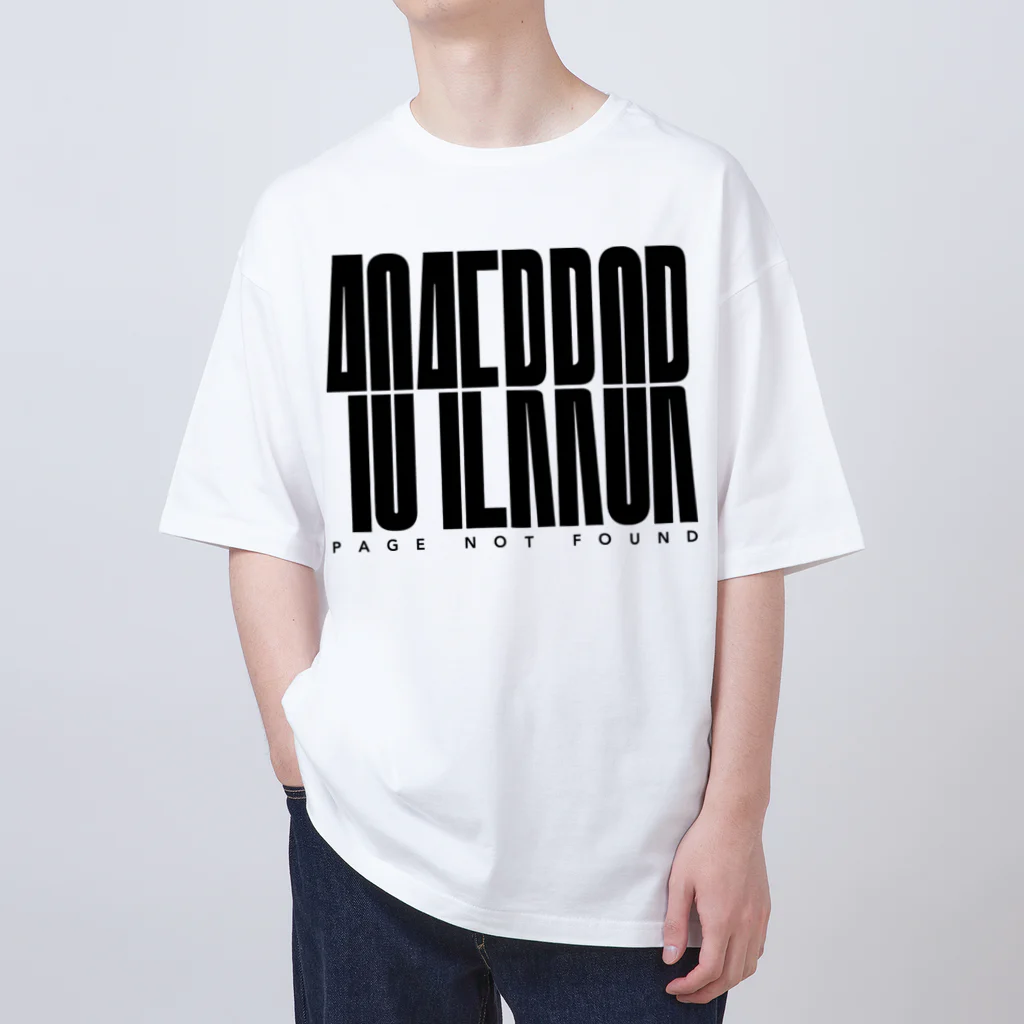 RETHELD_DESIGNの404 ERROR オーバーサイズTシャツ