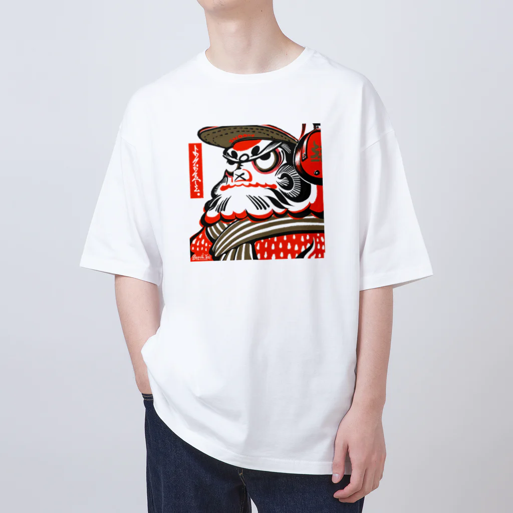 STROLL-YETIのイエティ達磨 Oversized T-Shirt