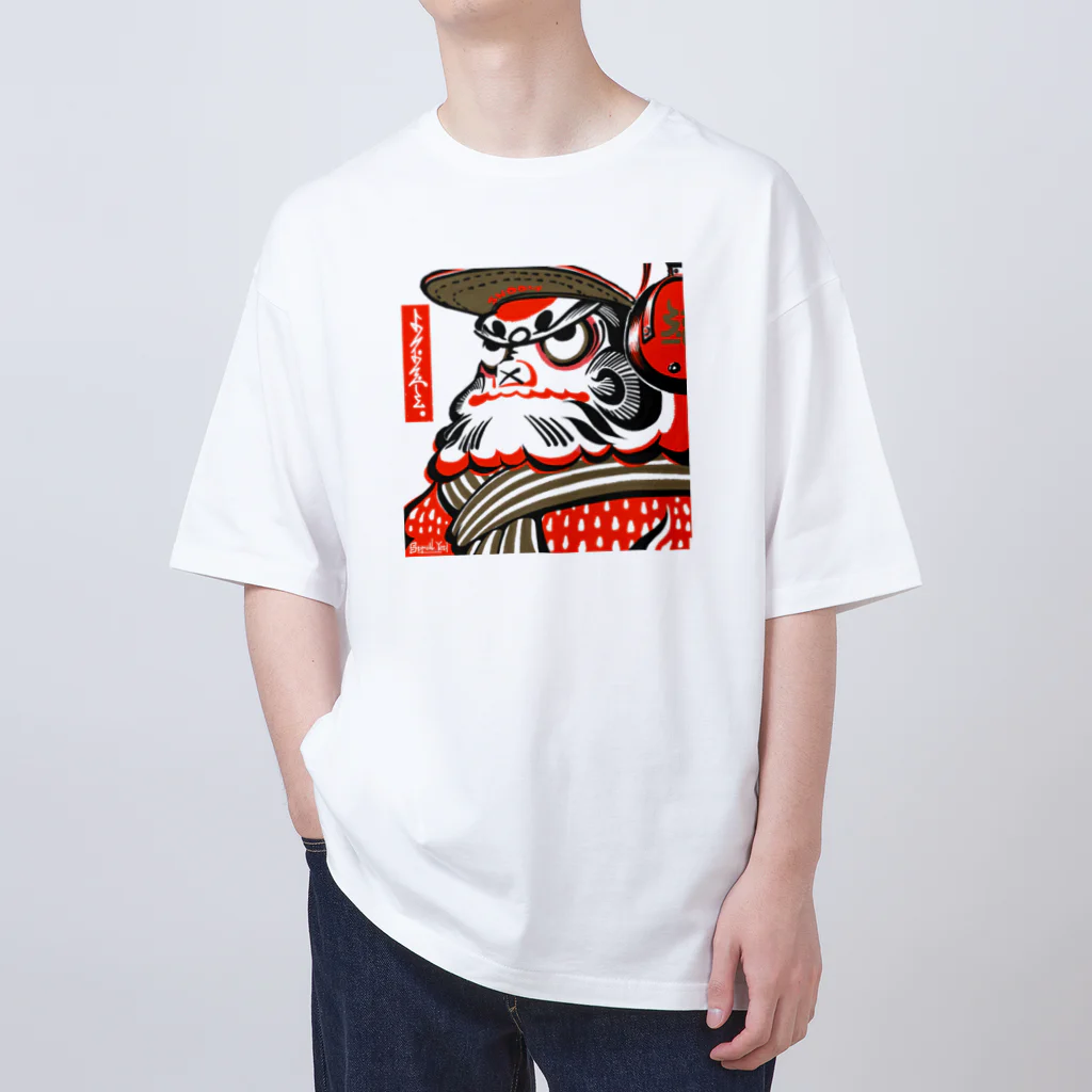 STROLL-YETIのイエティ達磨 オーバーサイズTシャツ