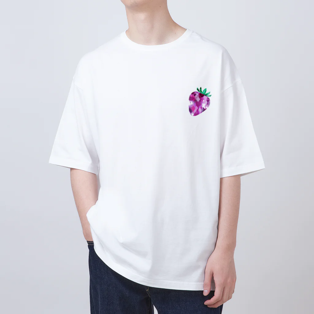 Suzutakaの苺の宝石 オーバーサイズTシャツ