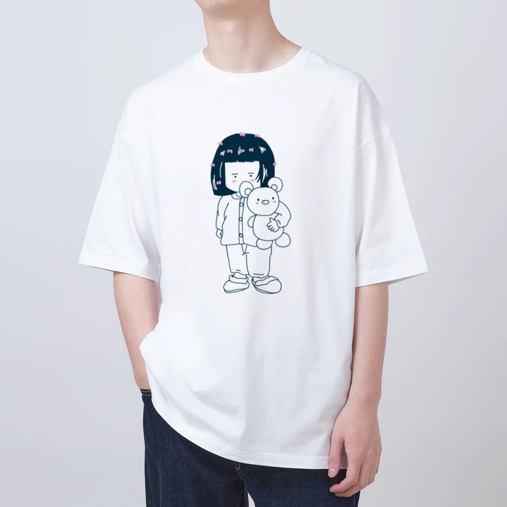 貞子やでのむーさん Oversized T-Shirt