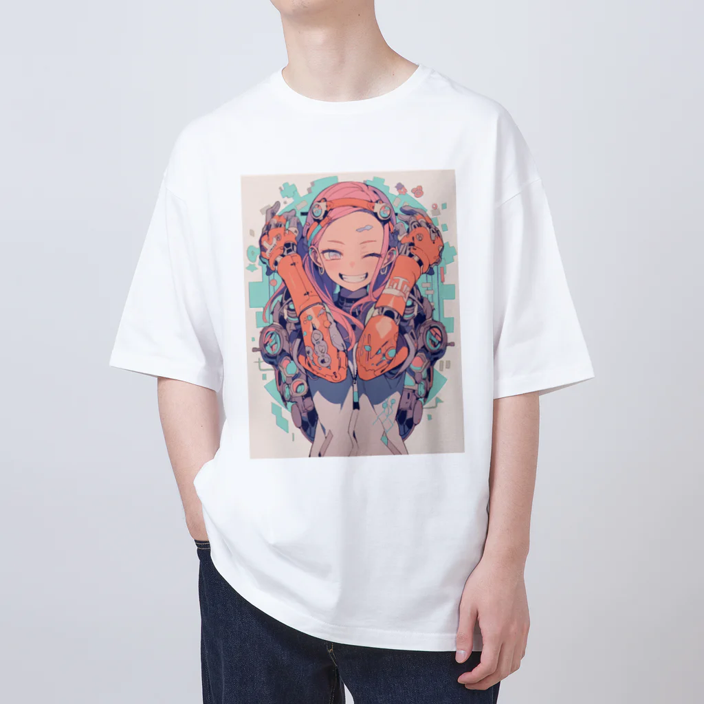 Miracle HeartのBIG SMILE 誰もあなたの笑顔に敵わない！ オーバーサイズTシャツ