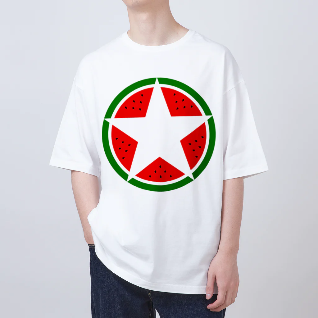 SuzutakaのSuica star オーバーサイズTシャツ