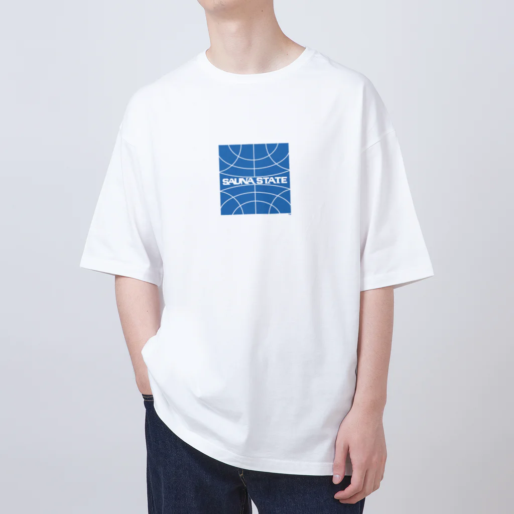 SAUNASTATEのSAUNASTATE_logoT ~2023ver~ オーバーサイズTシャツ