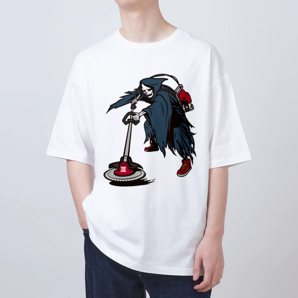 nikukoppuのthe latest Grim Reaper Oversized T-Shirt