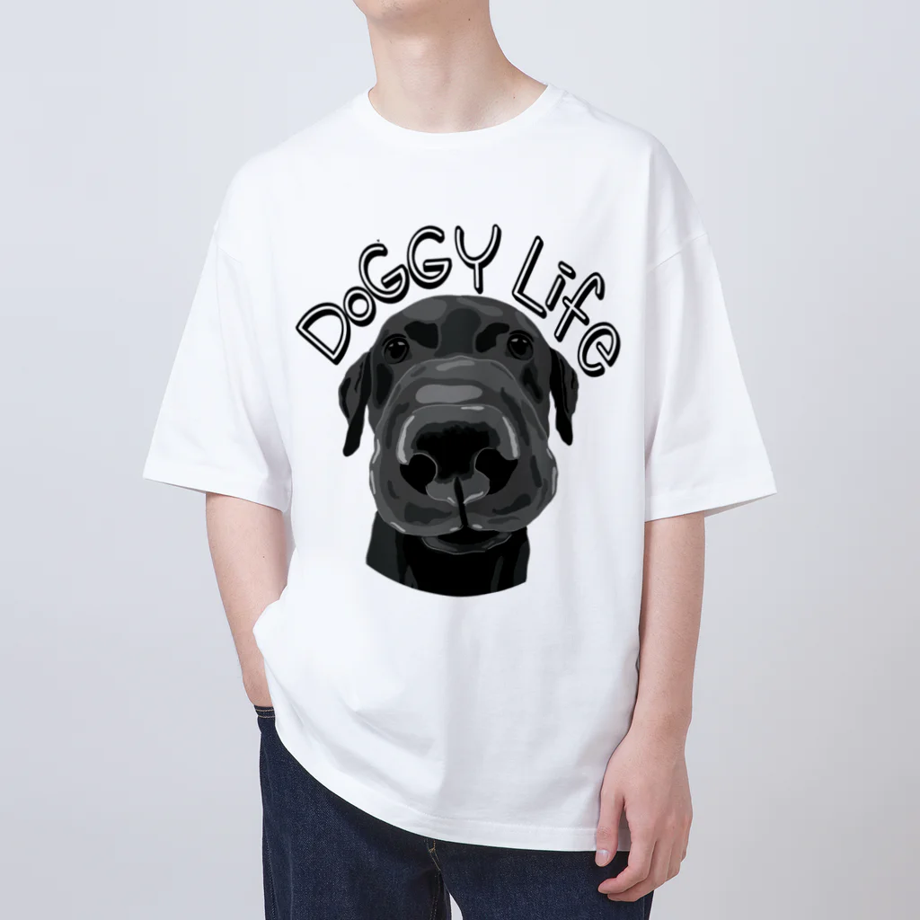 PUG ARTWORKS のわんちゃんコレクション 犬 Oversized T-Shirt