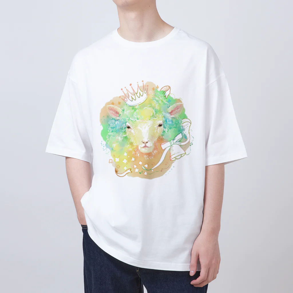 虹ませ商店の星座シリーズ 牡羊座 Oversized T-Shirt