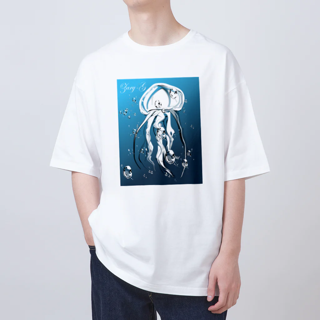 クラゲん / ねこふく本舗 ( Zary-G )のオーバーサイズTシャツ