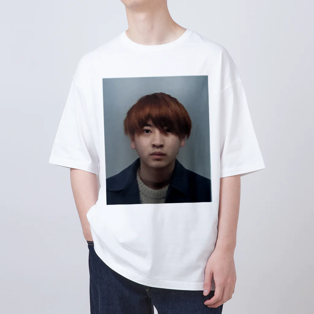 おかまのおなかまのおかま証明写真 Oversized T-Shirt