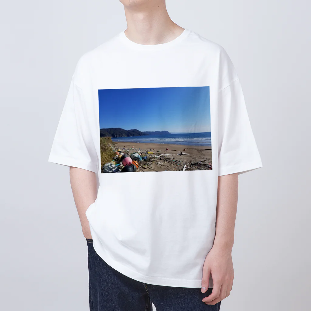 kfcj-kのシズカリ海岸 Oversized T-Shirt