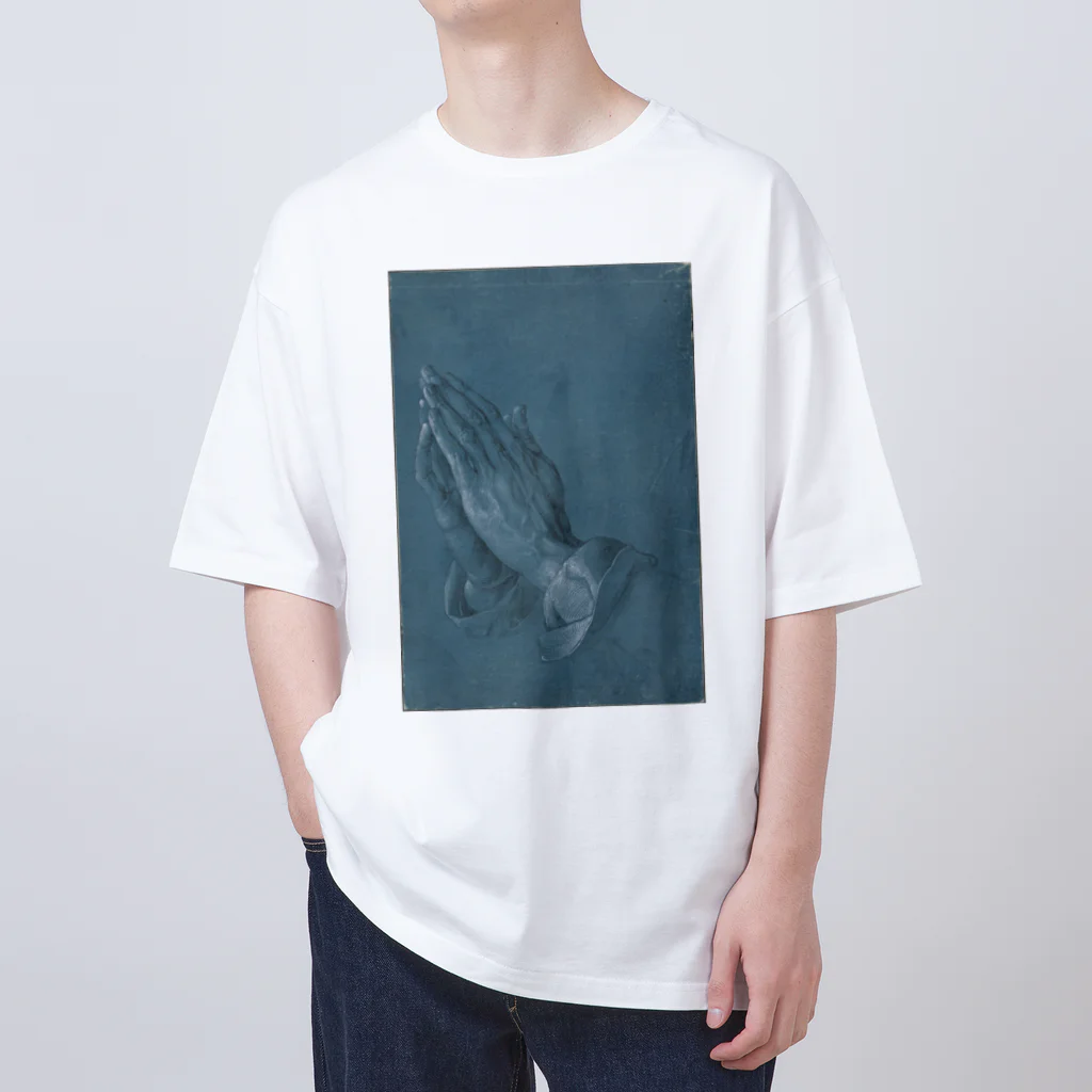 世界美術商店の祈る手 / Praying Hands オーバーサイズTシャツ