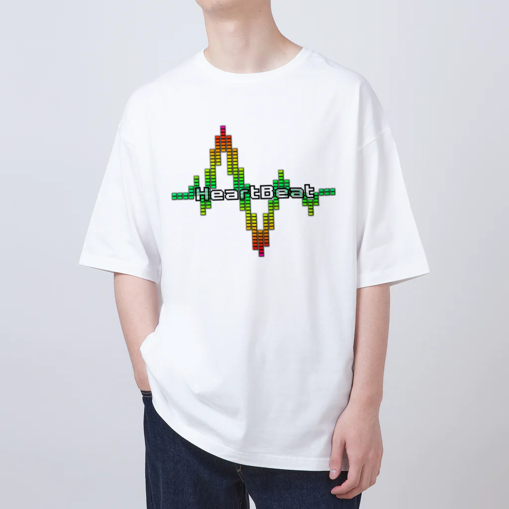 PolarBearLABOのHeartBeat オーバーサイズTシャツ