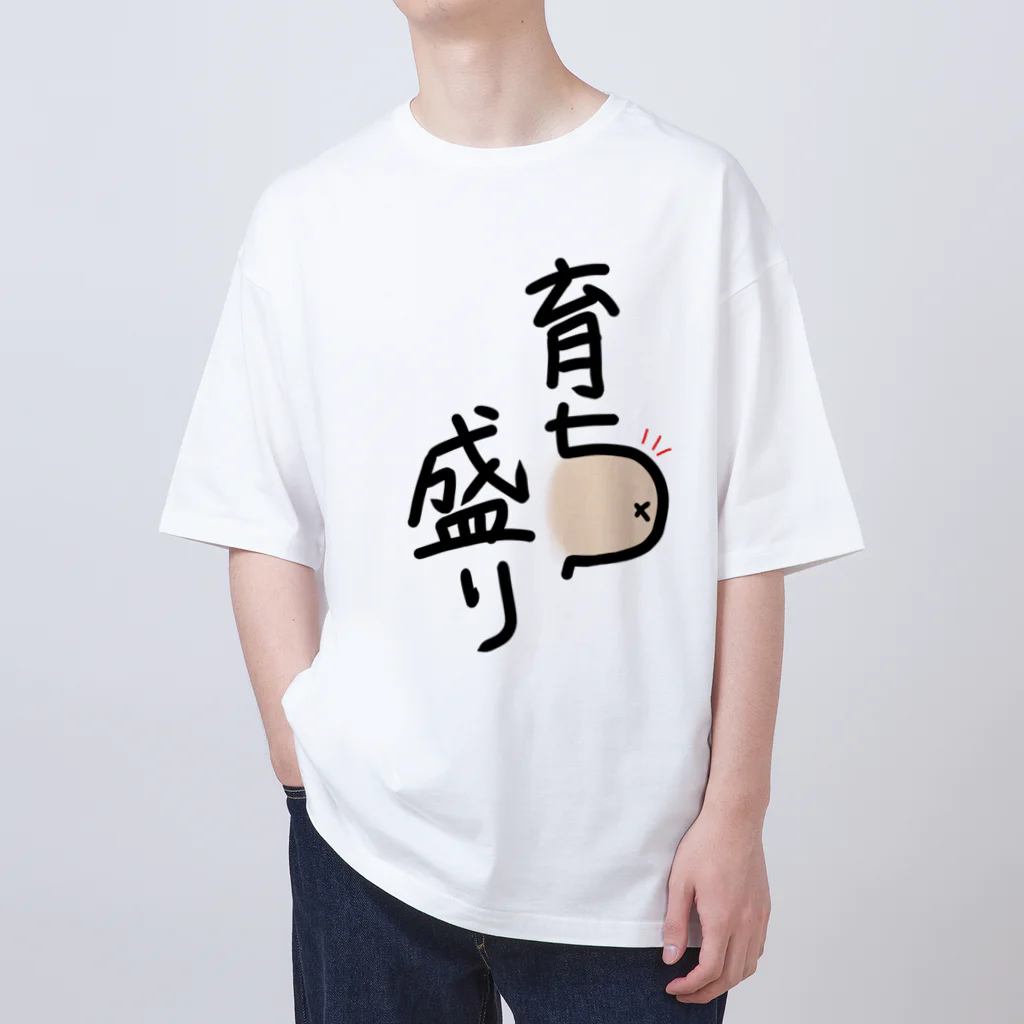 Mon moi/もんちゃんのお腹が育ち盛り オーバーサイズTシャツ