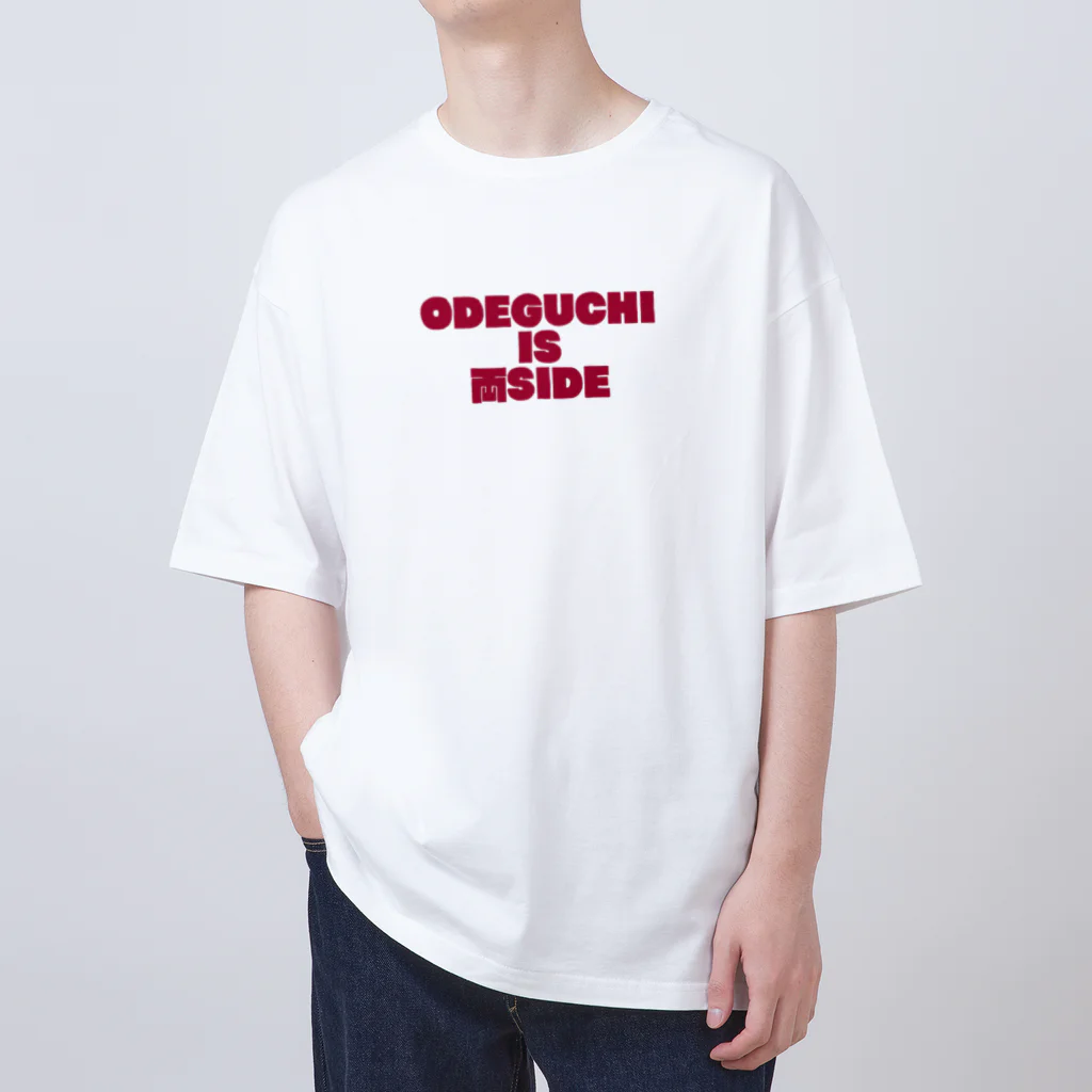 ドコムス刷りのお出口イズ両サイド Oversized T-Shirt