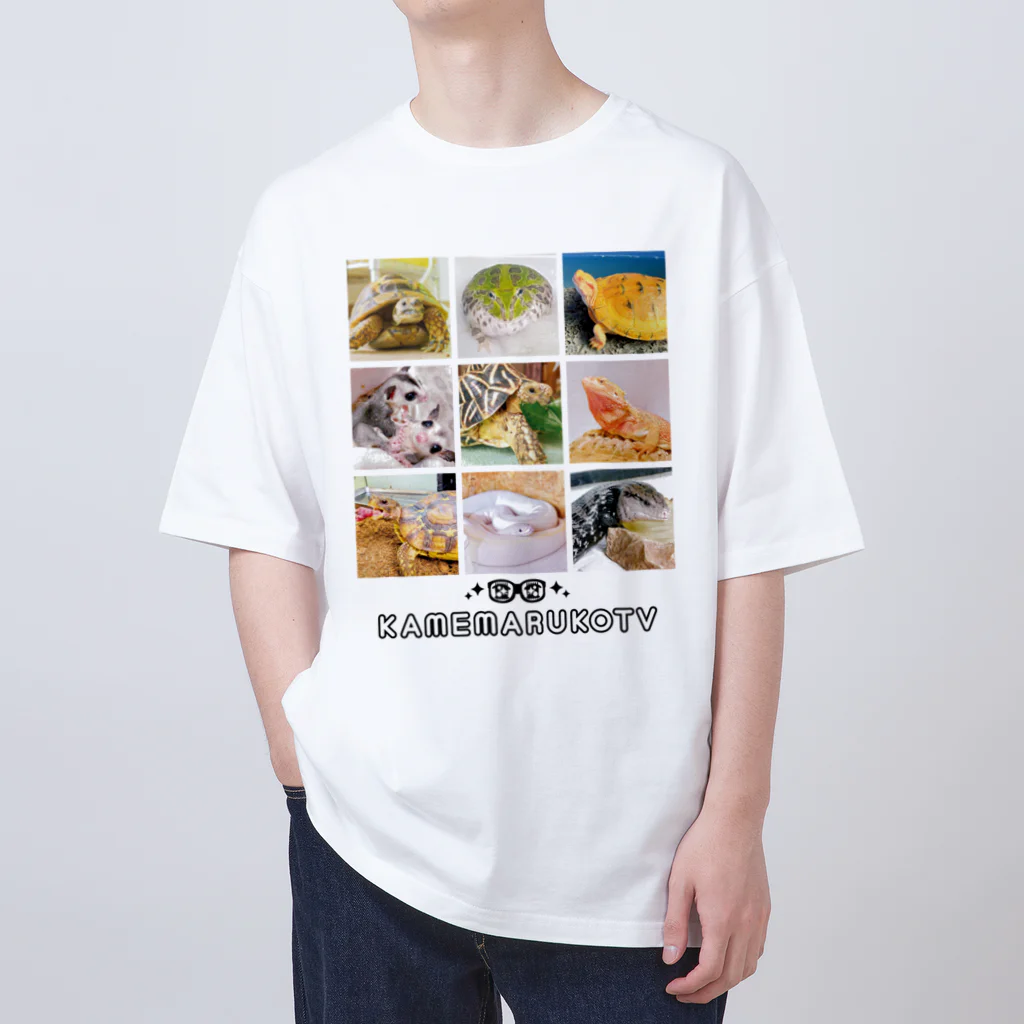 カメまる子🐢のカメまる子ＴＶペット集 オーバーサイズTシャツ