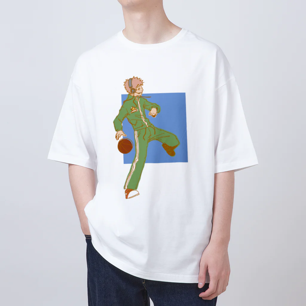 Kaito_no9のバスケ少年 オーバーサイズTシャツ