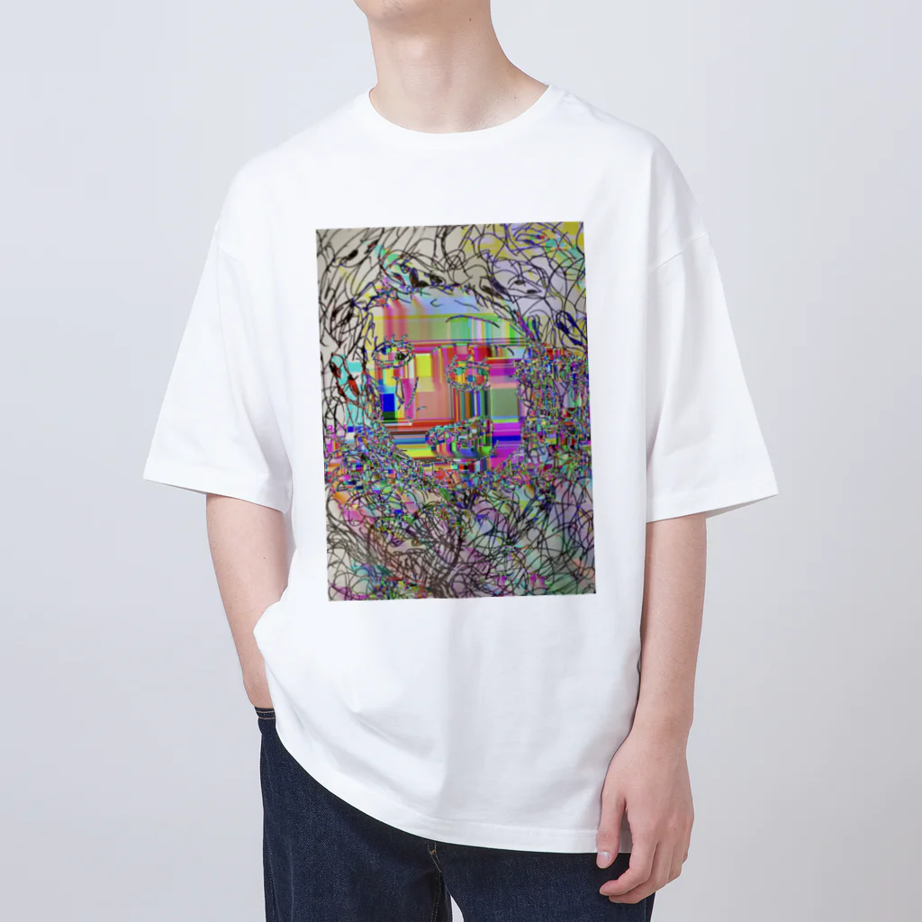 イカ飯の自画像 Oversized T-Shirt