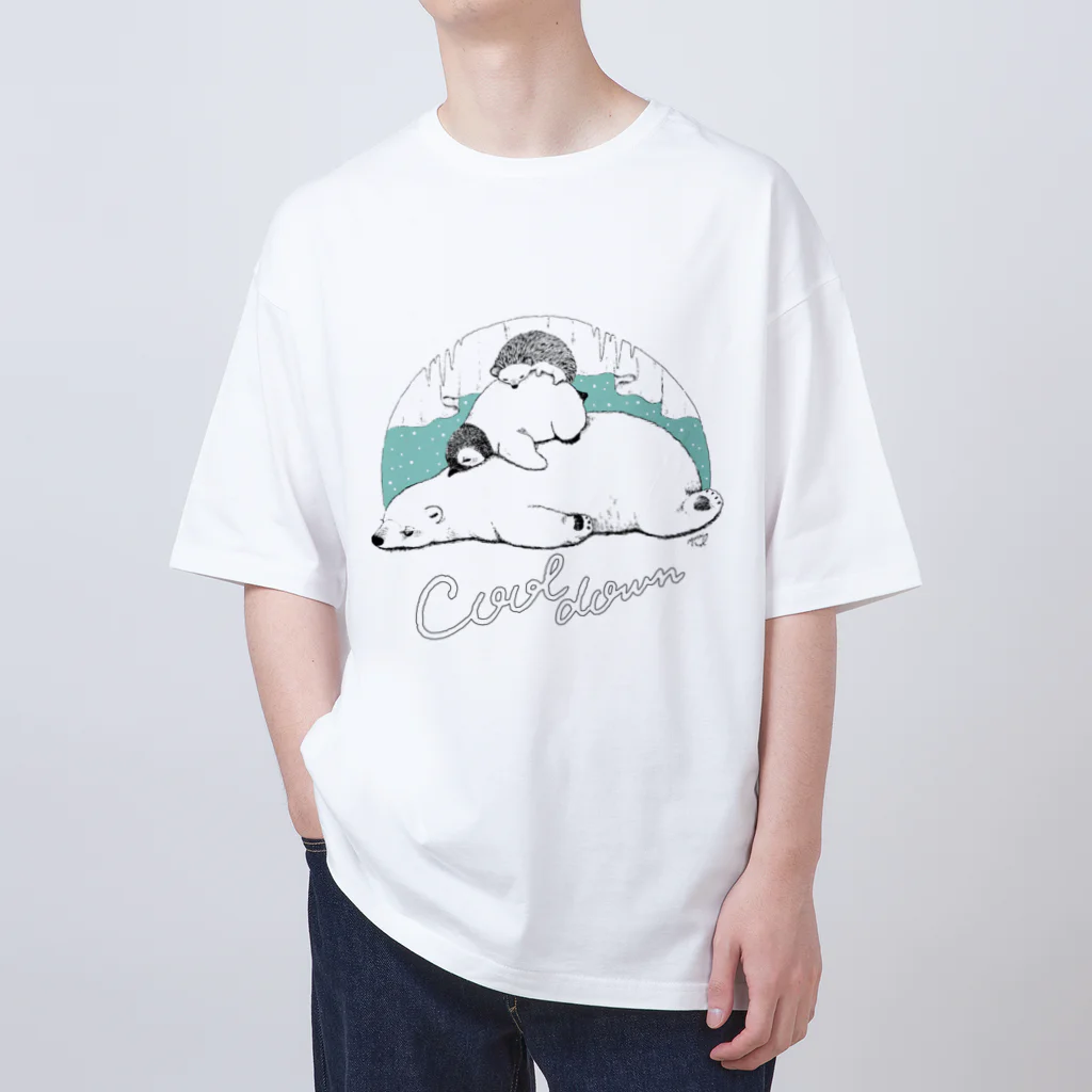 いわさきゆうし yushi iwasakiのクールダウン オーバーサイズTシャツ