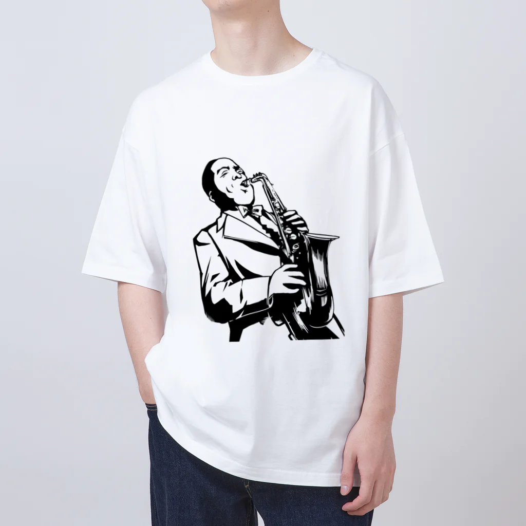 yukikazemoriの【JAZZ】Tシャツ Oversized T-Shirt