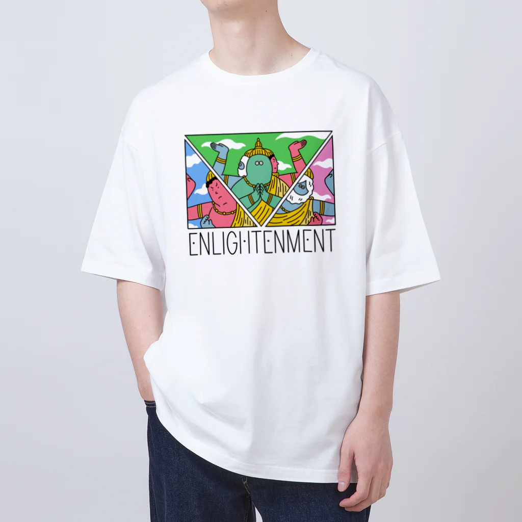 仕事と育児の隙間からのENLIGHTENMENT オーバーサイズTシャツ