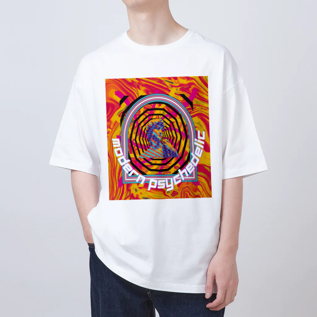 Modern PsychedelicのModern Psychedelicロゴ オーバーサイズTシャツ